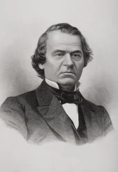 アンドリュー・ジョンソンの肖像（1808-75）